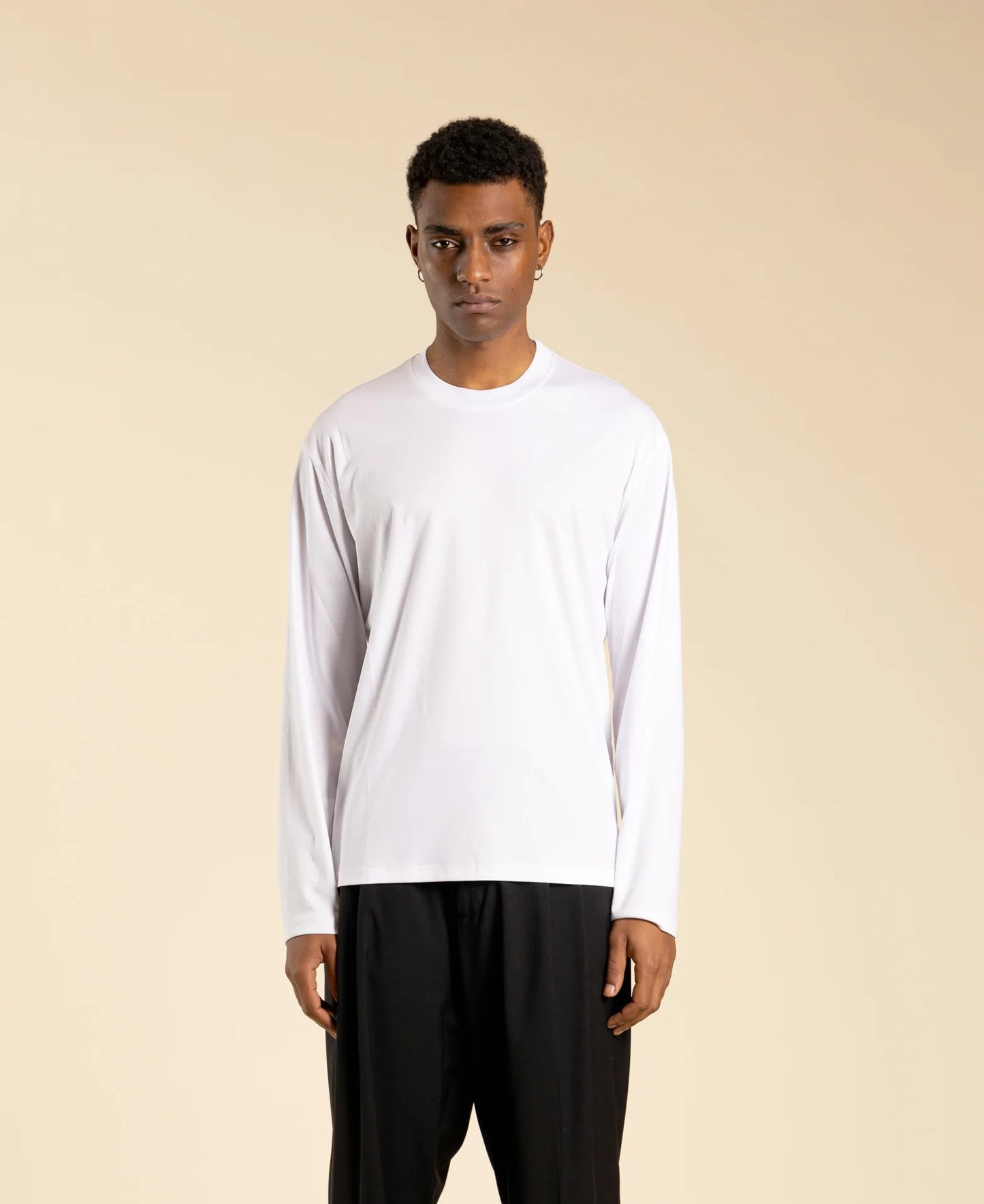 Tshirt Maniche Lunghe Bianca