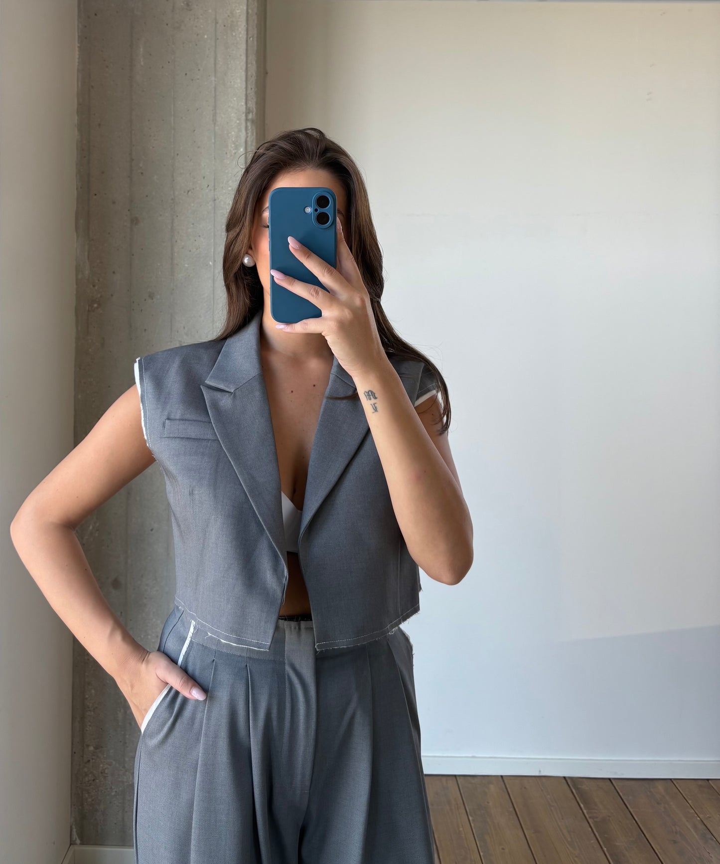 Gilet con spallina