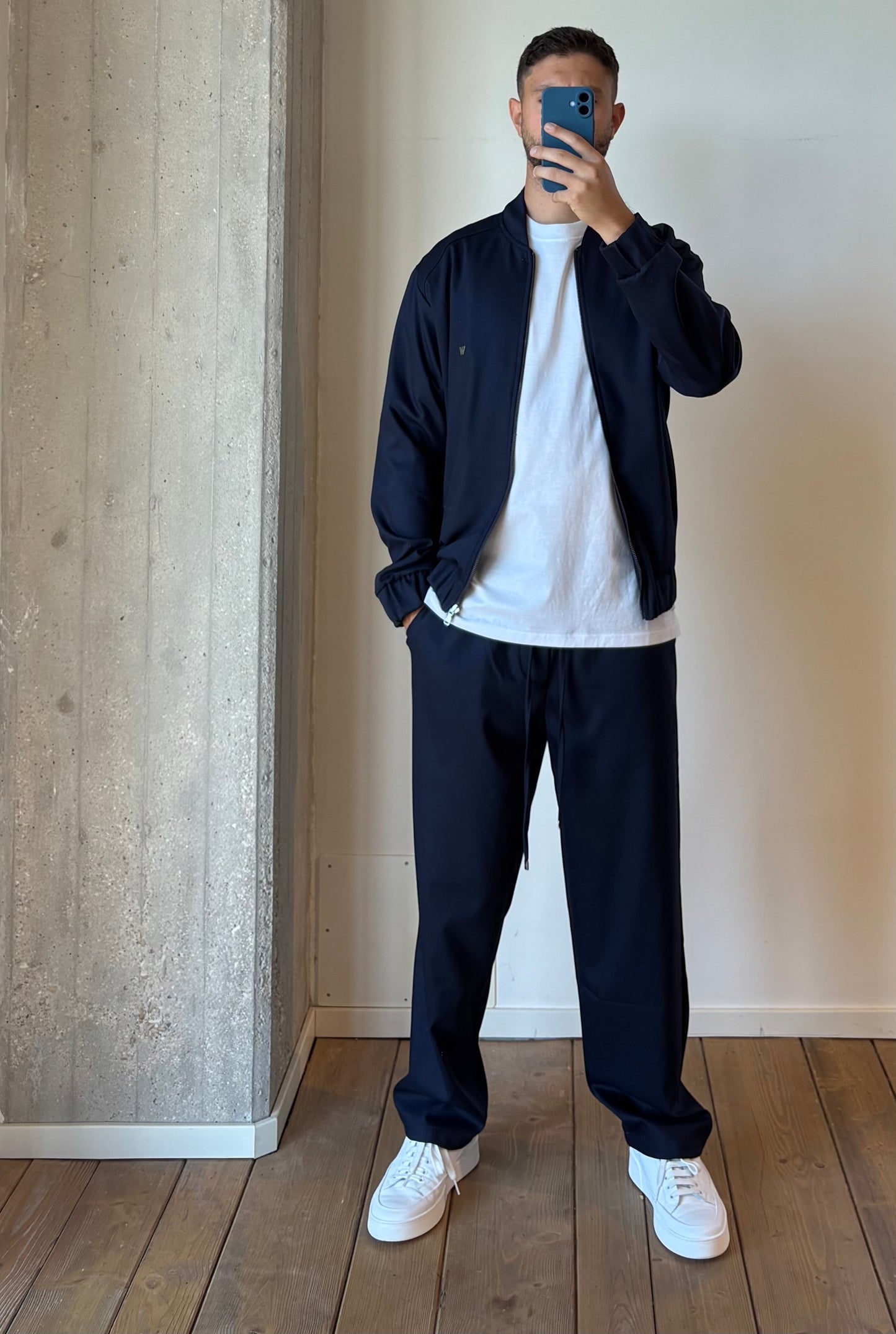 Giacca bomber con zip
