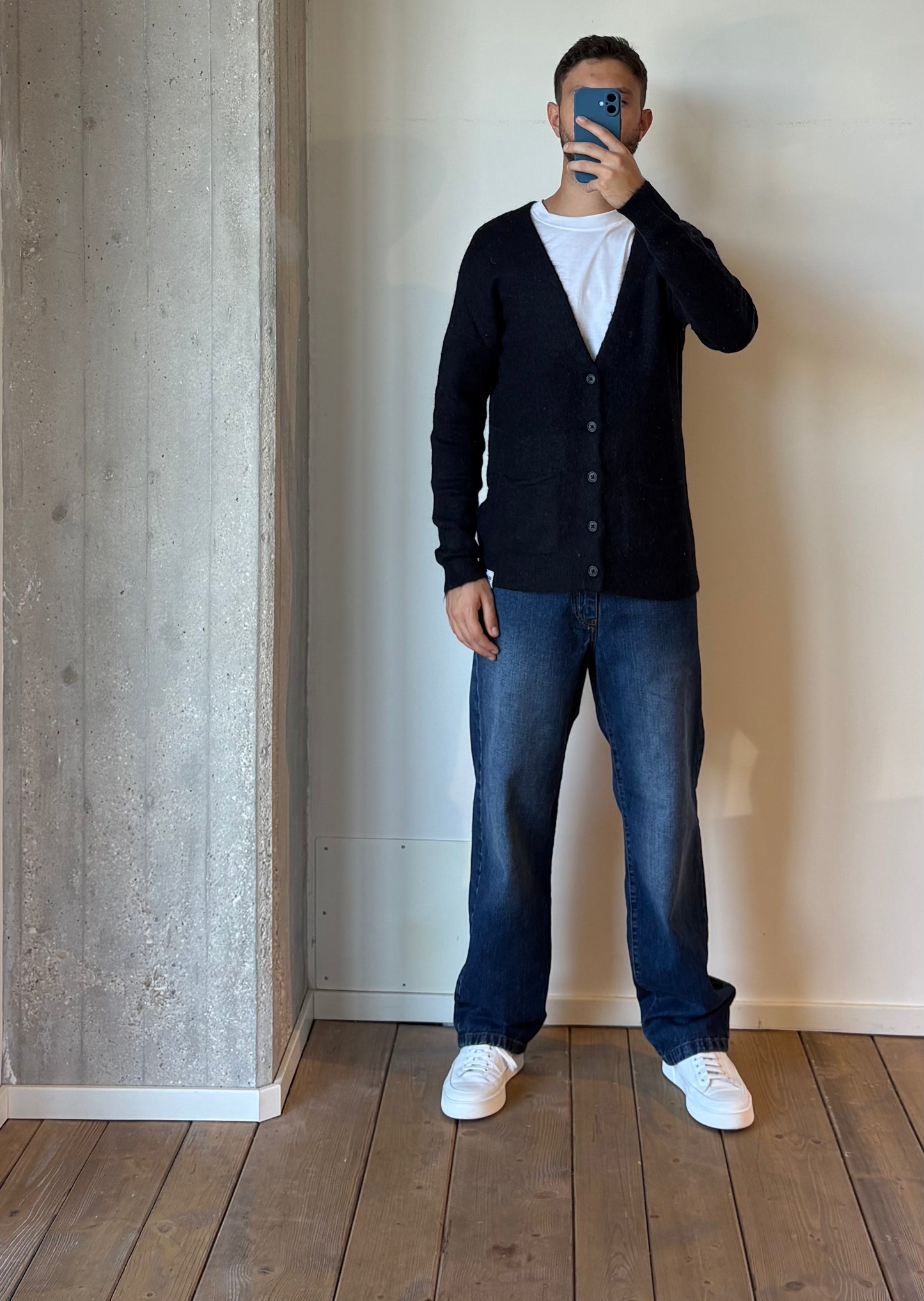 Cardigan scollo a V