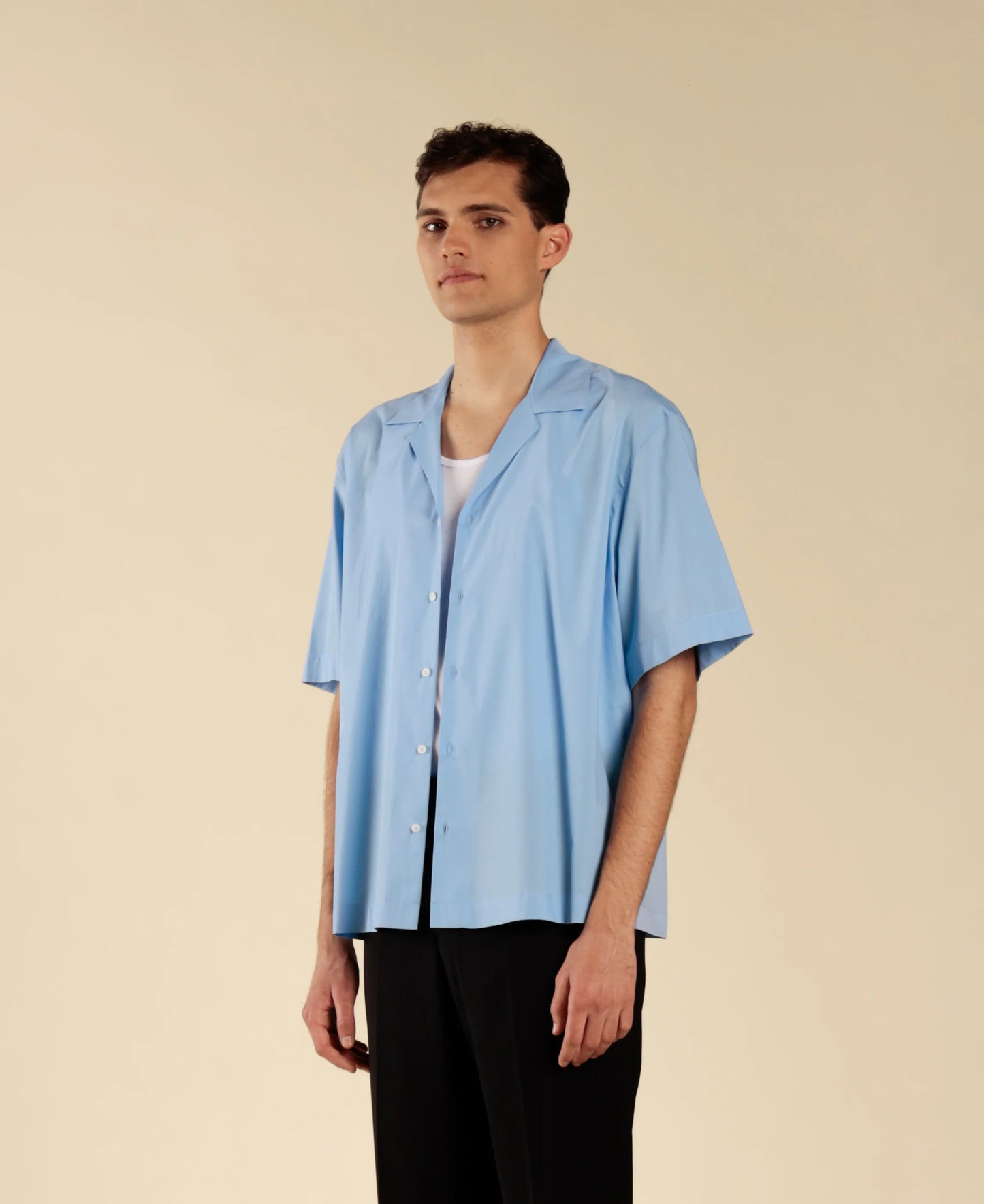 Camicia Crop In Cotone