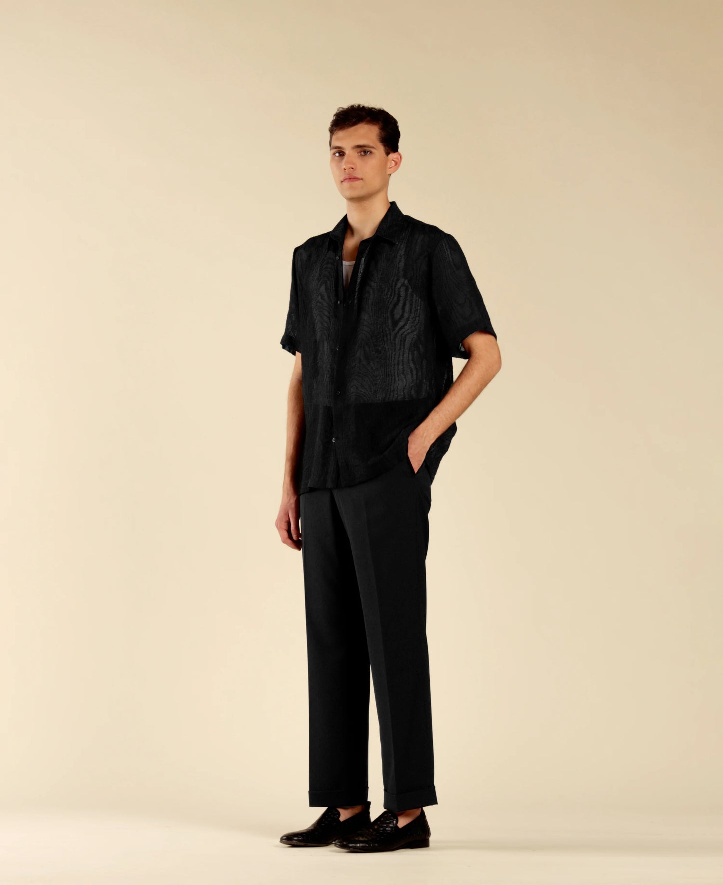 Camicia Jacquard