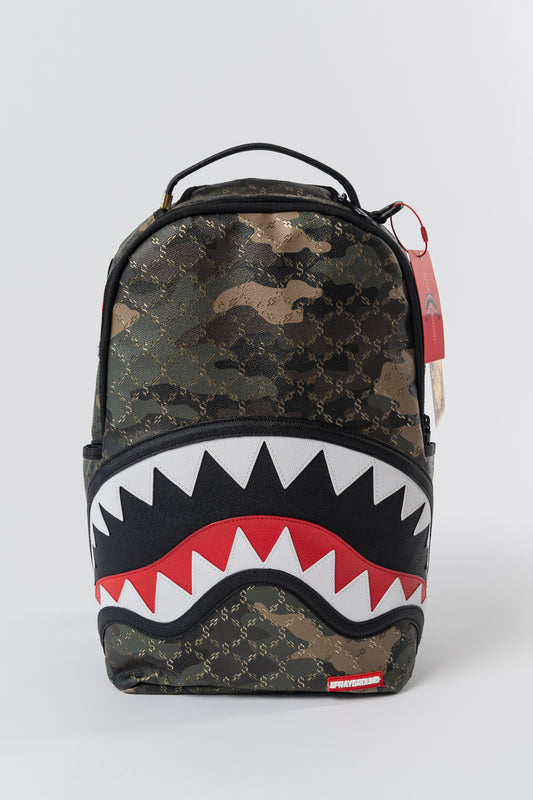 $ PATTERN OVER CAMO BACKPACK