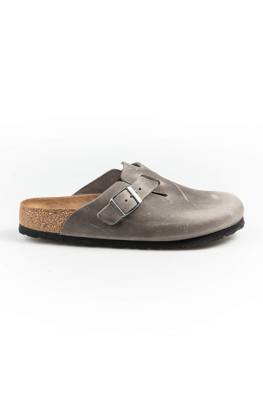 Boston Soft Footbed Oiled Leather Iron