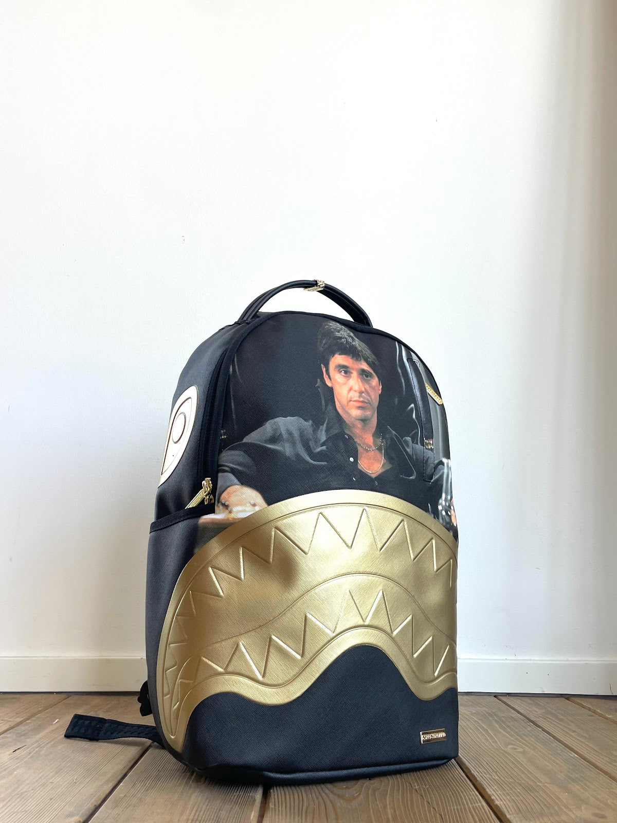 Scarface Gold Embossed Backpack