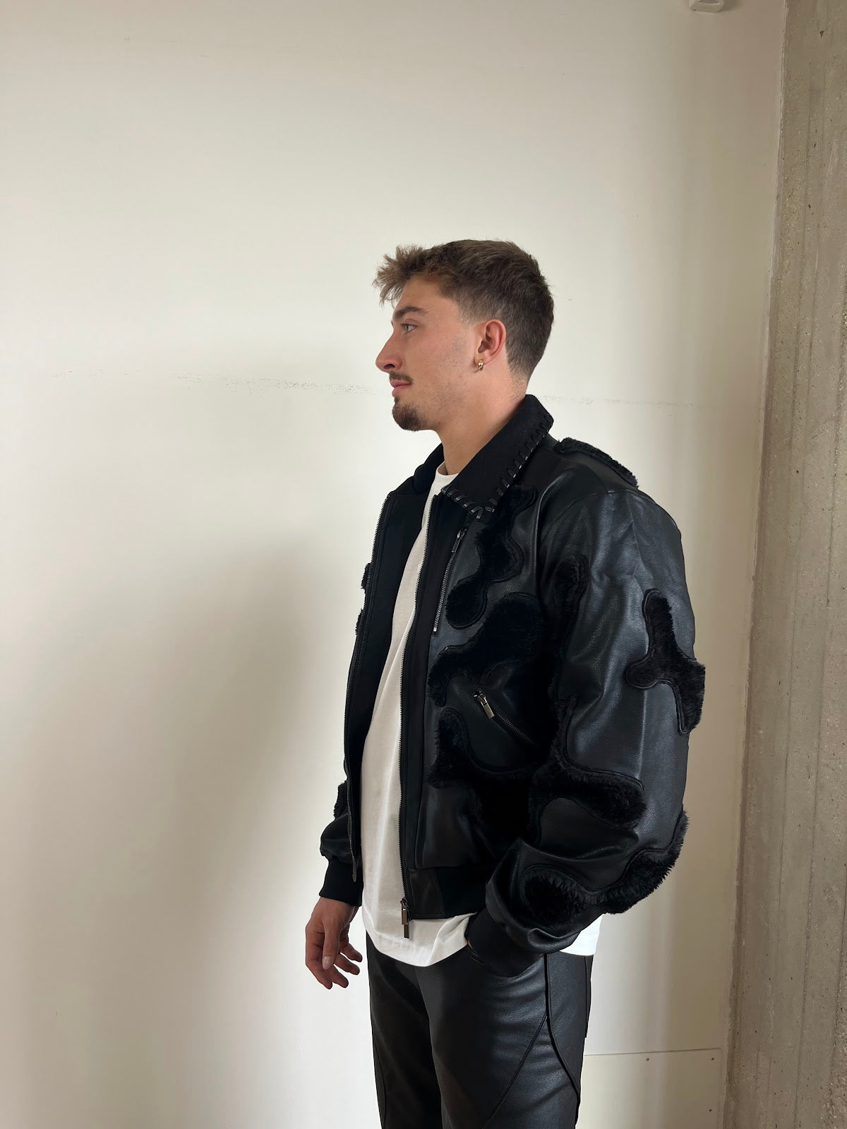 Fur Camouflage Jacket