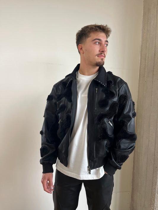 Fur Camouflage Jacket