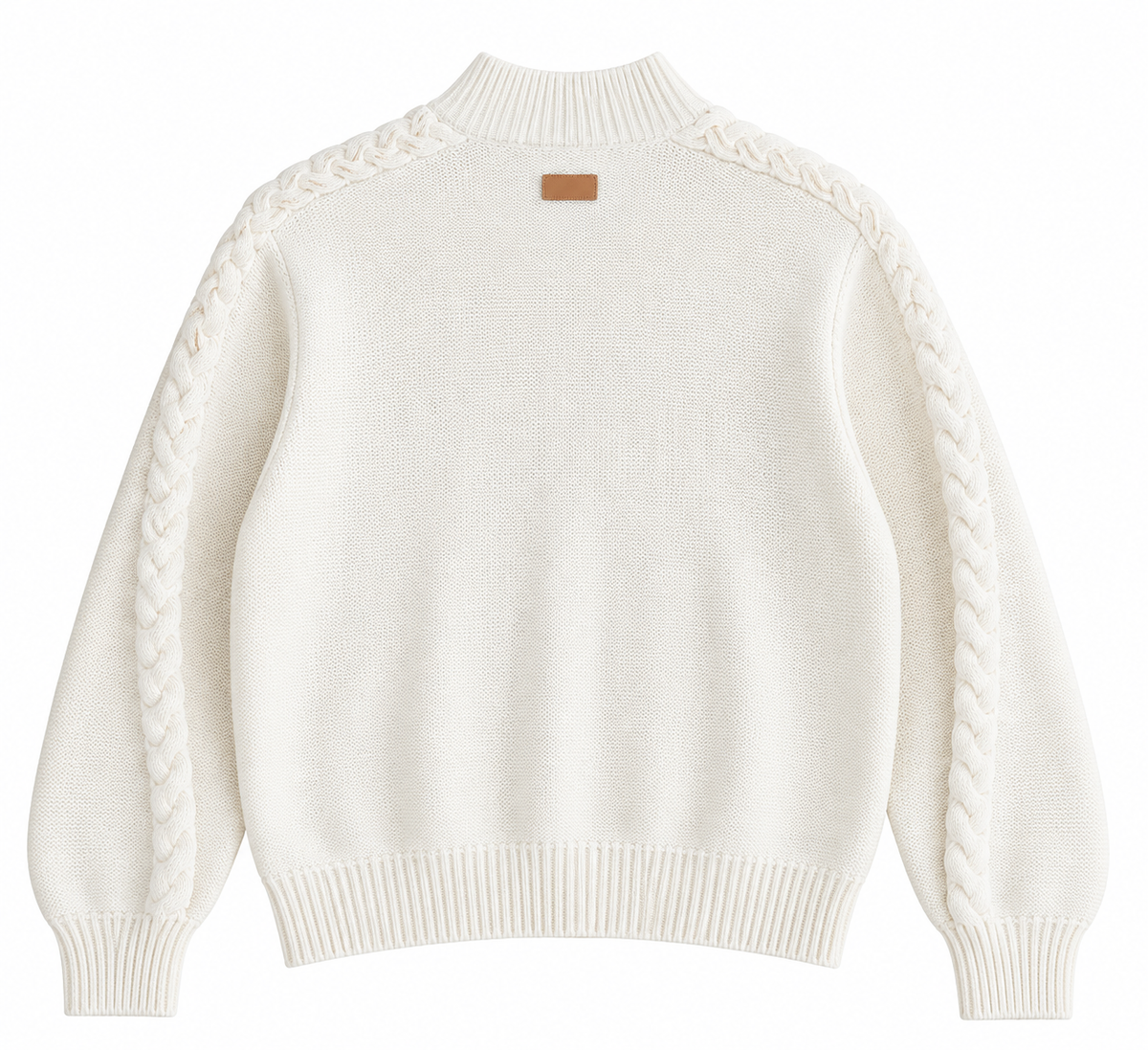 Braided Knit Sweater