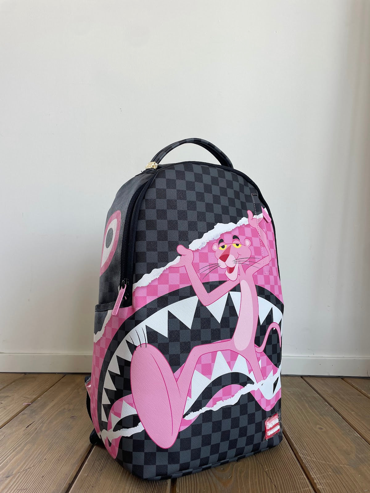 Pink Panther On The Run Backpack
