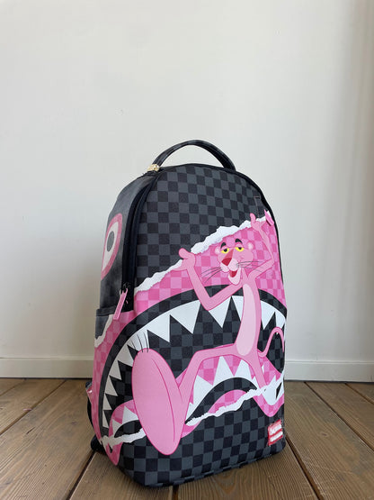 Pink Panther On The Run Backpack