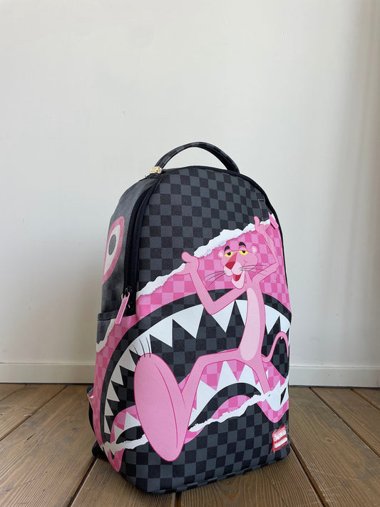 Pink Panther On The Run Backpack