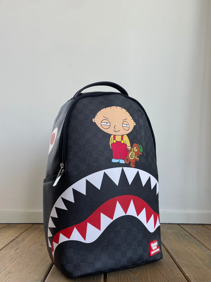 FAMILY GUY STEWIE HOLDING BEAR KEYCHAIN BACKPACK