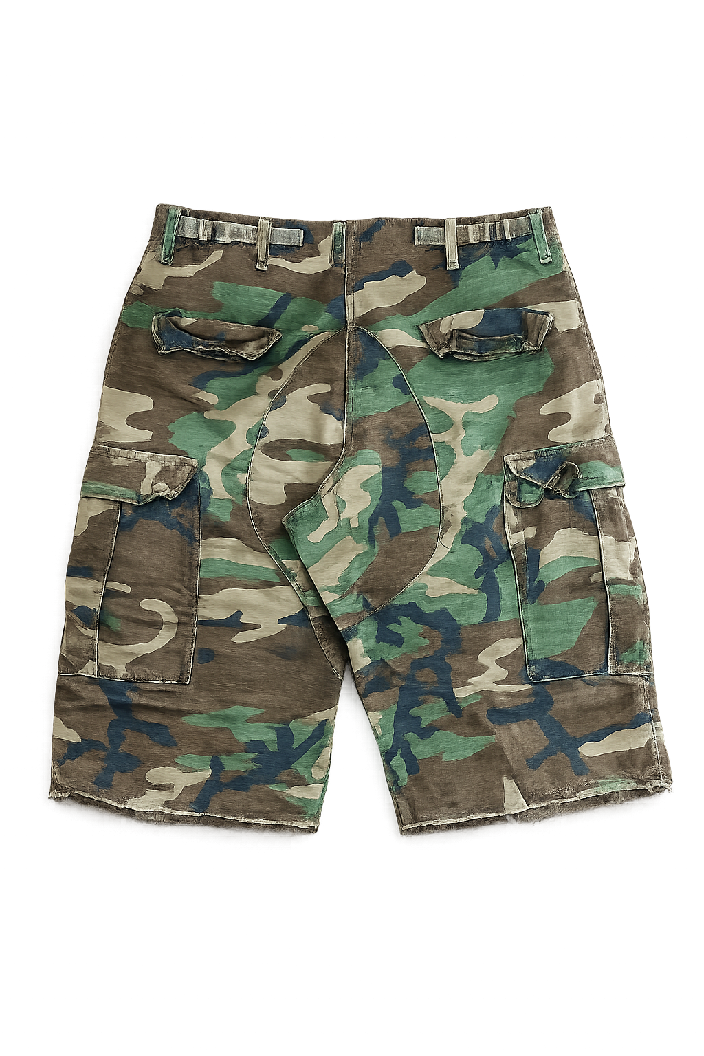 Woodland U.S. Army Jorts