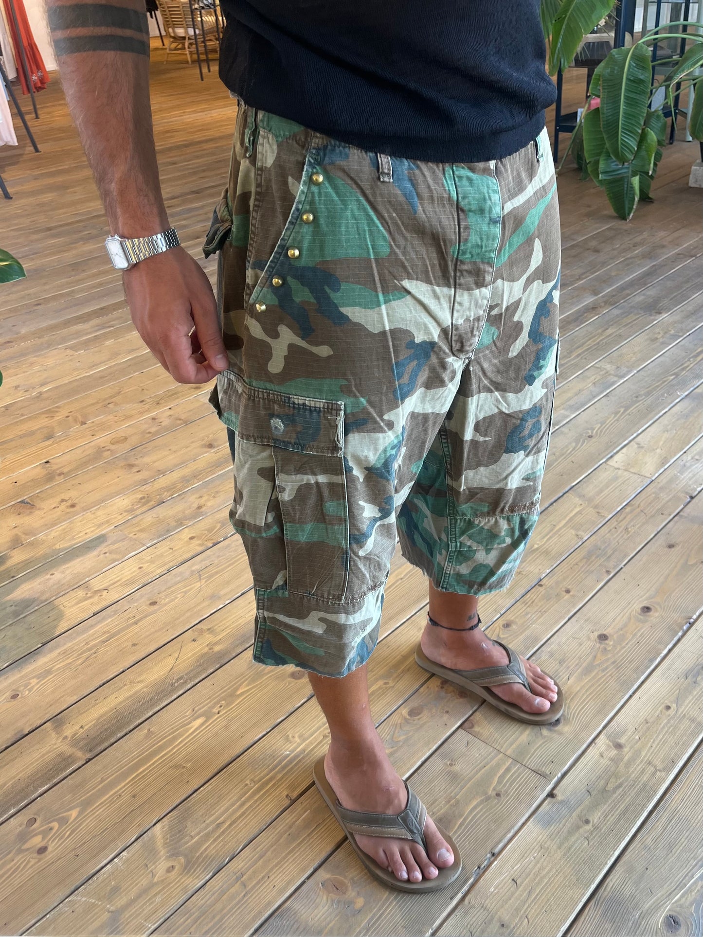 Woodland U.S. Army Jorts