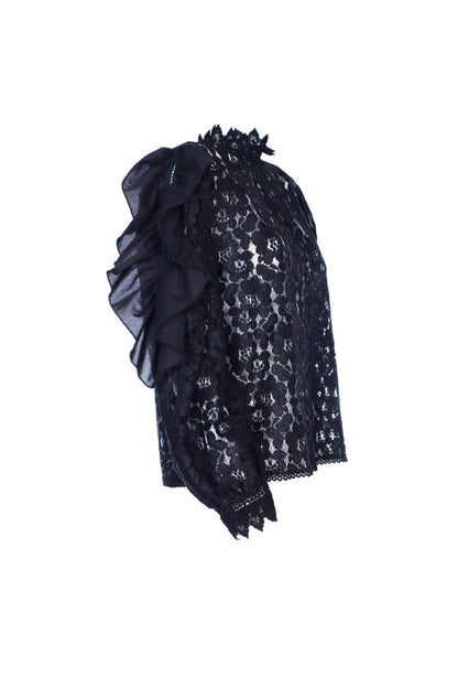 Blusa In Pizzo