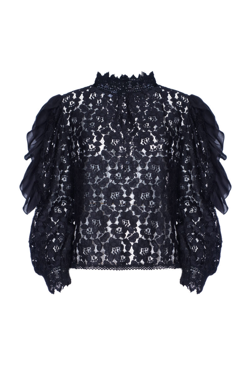 Blusa In Pizzo