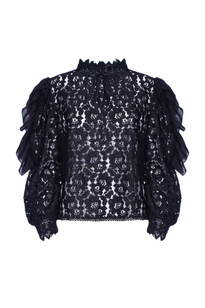 Blusa In Pizzo