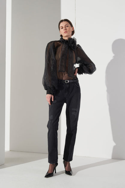 Blusa In Organza