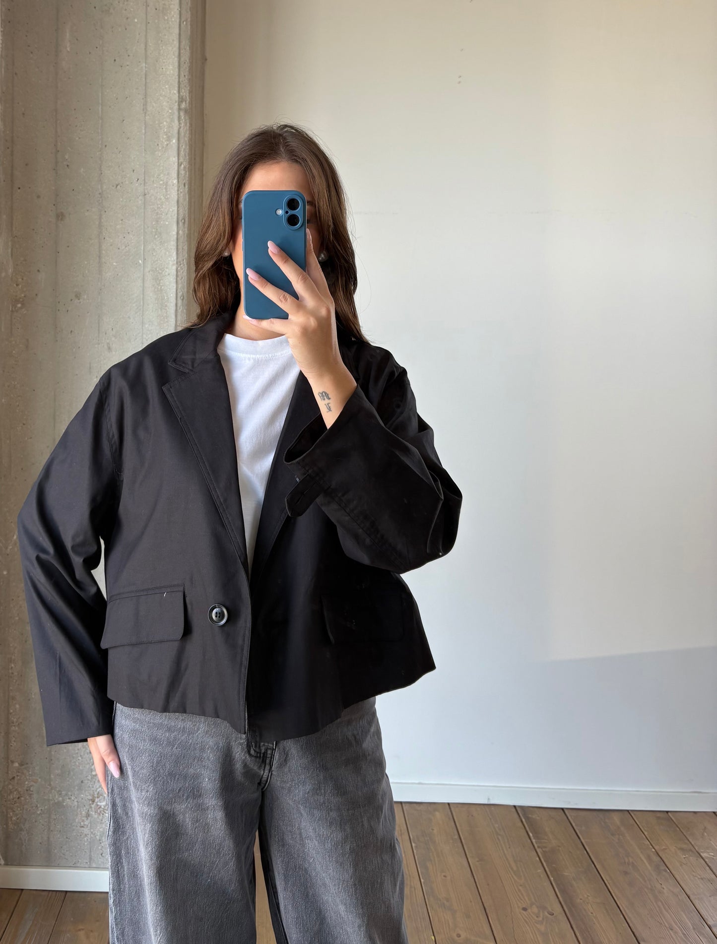 Giacca oversize sfoderata