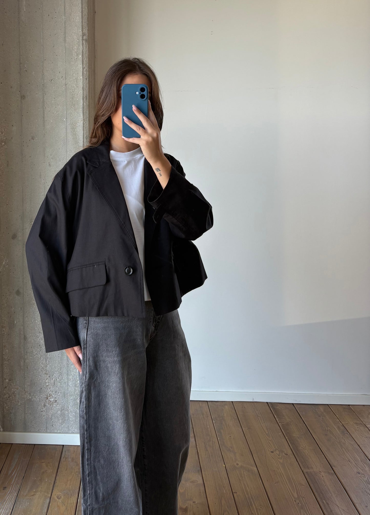 Giacca oversize sfoderata