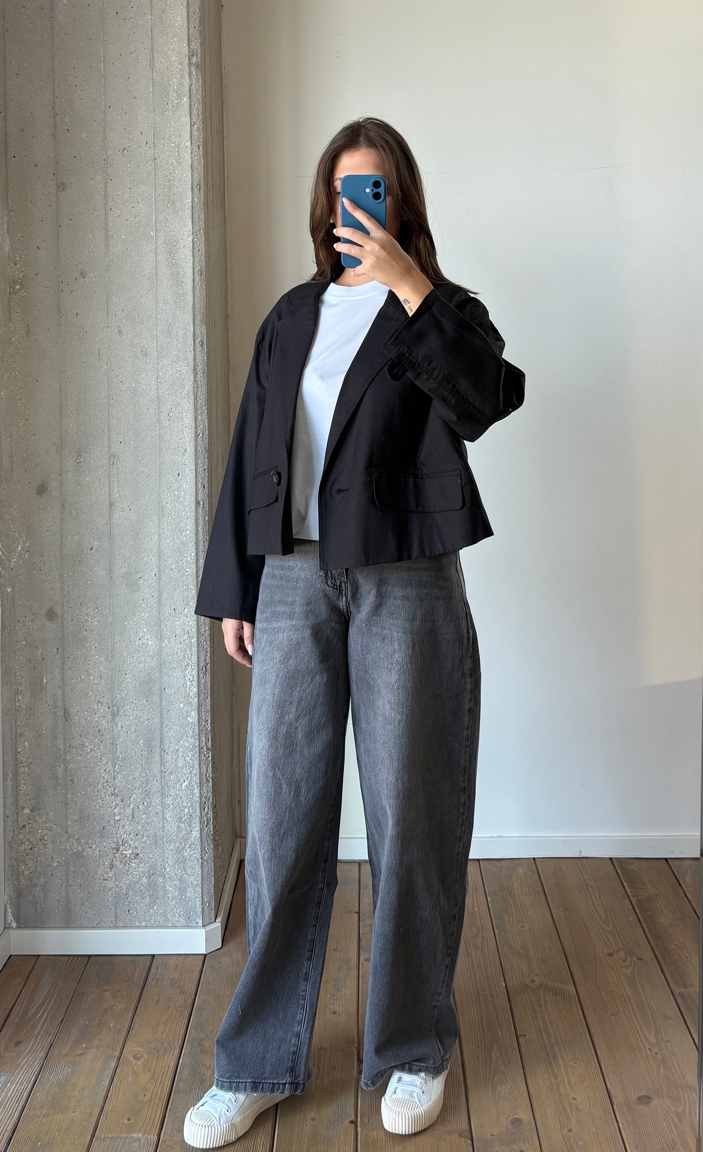 Giacca oversize sfoderata