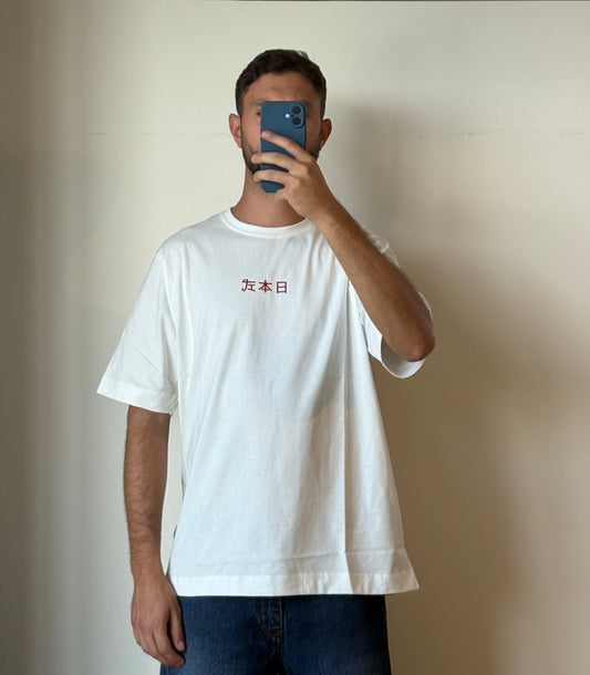 T-shirt con stampa Carpa Koi