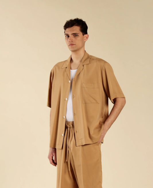 Camicia Boxy Con Taschino