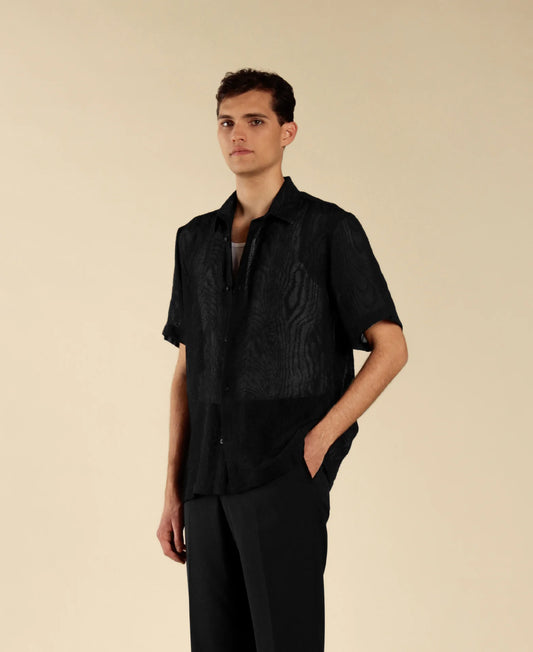 Camicia Jacquard