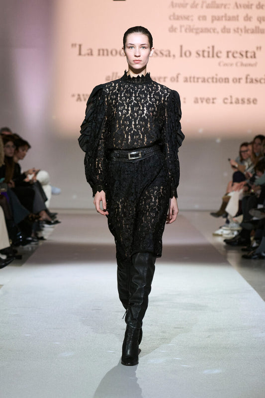 Blusa In Pizzo