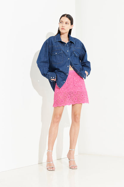 Camicia Over In Denim