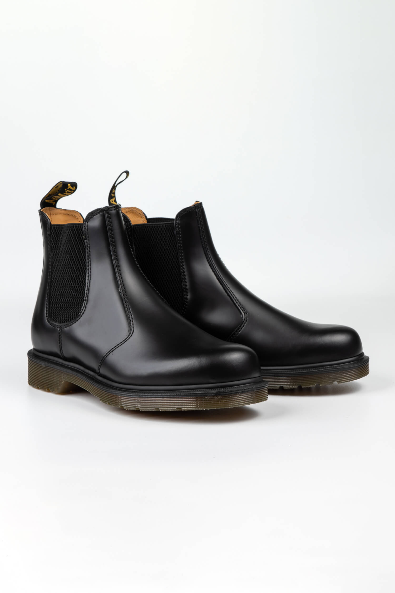 2976 Black Smooth Chelsea Boots Pop Up by Santucci 03